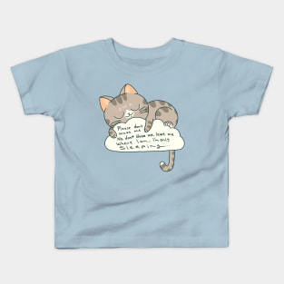 sleeping mood Kids T-Shirt